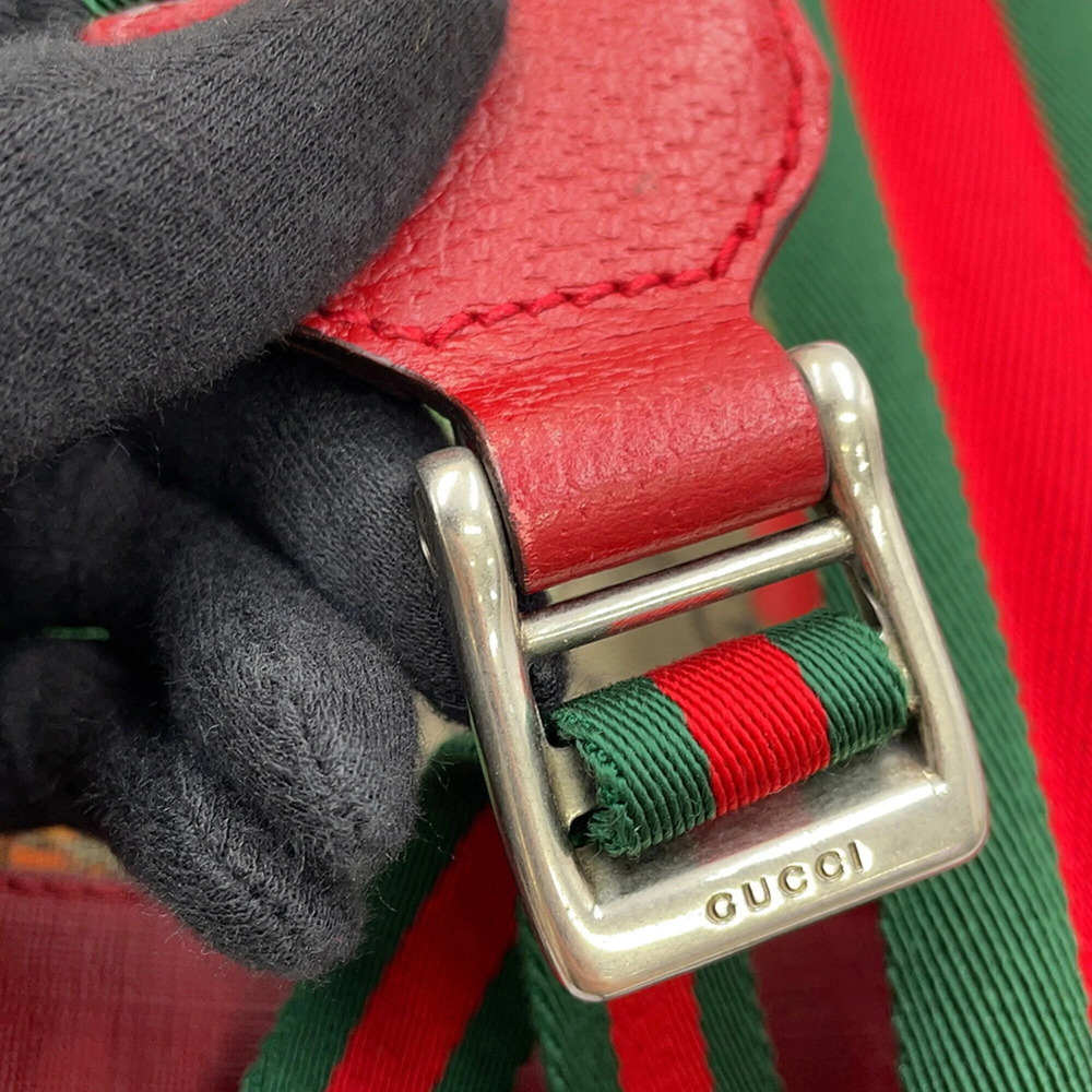 GUCCI Red Backpack - Picture 12 of 16